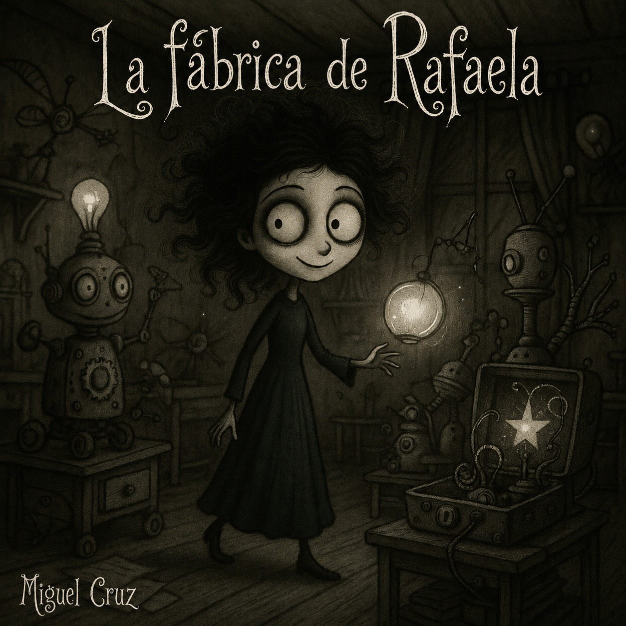 La fábrica de Rafaela, cuento ilustrado de fantasía oscura