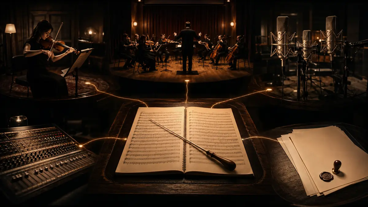 Costes de composición grabación mezcla y derechos de una banda sonora
