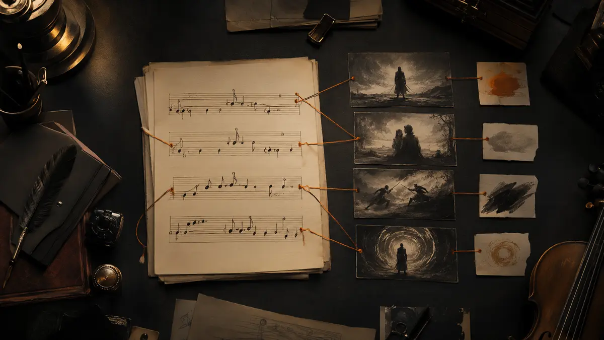 Transformación de un leitmotiv musical a lo largo del arco narrativo de una película