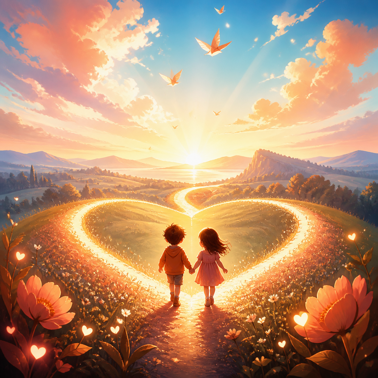 Portada ilustrada de La aventura del amor
